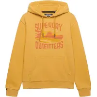 Superdry Sweatshirt 'OUTDOORS MOUNTAIN' curry / orange