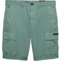 Superdry för män. M7110485A Ripstop Light Cargo Bermudashorts grön (34), Casual, Bomull