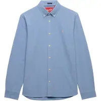 Superdry Preppy Oxford Skjorta Med Långa ärmar