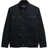 Superdry för män. M5012190A Jacka Merchant WAX Racer marinblå (XL), Casual, Bomull, Marino