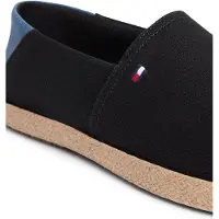 Tommy Hilfiger Flag Embroidery Canvas Espadrilles