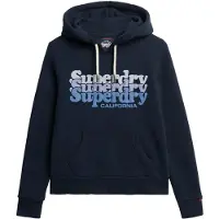 Superdry Stacked Huvtröja