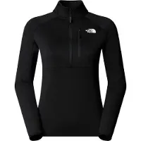 The North Face - Fleece dam - W Meteora 1/4 Zip Fleece TNF Black för Unisex - Storlek L - Svart