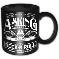 Ginza.se Asking Alexandria: Boxed Mug/Rock N Roll (Black)