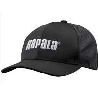 Rapala Keps Black Mesh Snapback