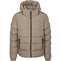 Superdry Dunjacka Huva Greige Grå Beige Storlek