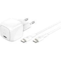 Belkin Wca008kq1mwh-b6 Usb-c-väggladdare