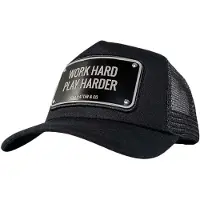 John Hatter & Co Work Hard Play Harder Keps