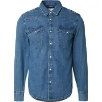 Levi's Skjorta 'BARSTOW WESTERN' blå denim