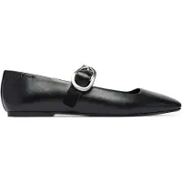 Calvin Klein Leather Mary Jane Ballerinas