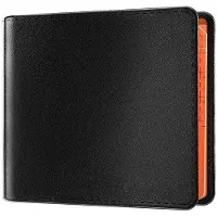 INF Korthållare i Äkta Läder med RFID-Blockering Black