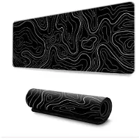 INF Skrivbordsunderlägg och Stor Musmatta – Desk Mat för Kontor, Gaming och Hemmakontor Black S