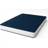 11.11 SRLS Madrass i Waterfoam Hypoallergen Höjd 20 cm | Medelfast, Antibakteriell och Andningsbar 140 x 200 cm vit