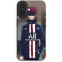 CAPACHEAP Fodral För iPhone 17 paris saint germain anime svart