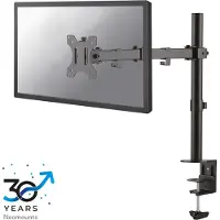 NeoMounts FPMA-D550BLACK skrivbordsskärmhållare 10"-32" max VESA 100x100 max 8 kg Svart
