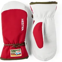 Hestra Kids' Wakayama Jr Mitt Red