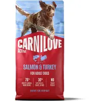 Carnilove Active Adult All Breeds lax med kalkon hundfoder