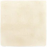 vidaXL Ryamatta med lång lugg NAVARRA gräddvit 200x200 cm polyester