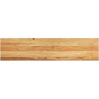 vidaXL Trappstegsmattor 4 pcs ljusbrun 110x30x2 cm massiv ek