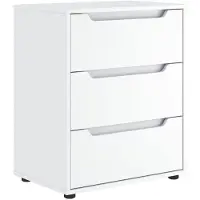 vidaXL Skänk VISNES vit 60x40x73 cm konstruerat trä