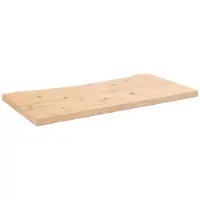 vidaXL Skrivbordsskiva 80x40x2,5 cm massiv furu