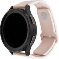 FIXED | Sporty Strap Set with Quick Release 20mm for Smartwatch | 160-235 mm | Pink | Silicone