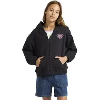 Roxy Midnight Hike Bruhsed Rg Sweatshirt Med Dragkedja