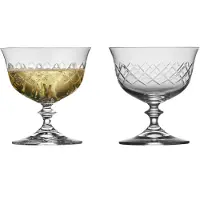 Lyngby Glas Champagneskål Eaton 28 cl 2-pack 2 st/paket