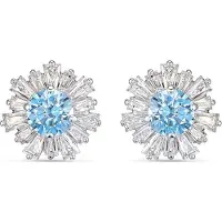Swarovski 125-årsjubileum Sunshine Series Solros Håltagna Imitationskristallörhängen Damörhängen Blå 5536741 Box (Random Color)