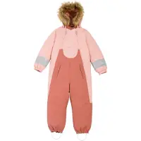 Viking Footwear Kids' Alv Winter Playsuit Pink