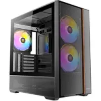 Antec FLUX Rear ATX/Micro-ATX/ITX Midi T Midi-Tower Datorchassi Svart
