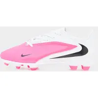 Nike Phantom 6 Club Low Cut Mg Breakout - Vit/svart/rosa Barn - Multi Ground (Mg), storlek 36