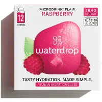 Waterdrop Raspberry bubble cube, 12 x 24 g