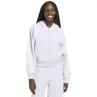Adidas Sportsweatjacka gråmelerad / vit