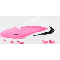Nike Phantom 6 Club Low Cut Mg Breakout - Vit/svart/rosa Barn - Multi Ground (Mg), storlek 34