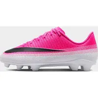 Nike Mercurial Vapor 17 Club Mg Breakout - Vit/svart/rosa Barn, storlek 33½