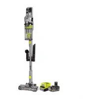 Ryobi 18V borstlös golvdammsugare - 90 AW - 4,0Ah batteri - Snabbladdare - RSVS18BL-1C40G