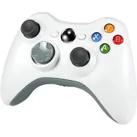 Strado Bluetooth-kontroller för XBOX 360 vit (GPX36)