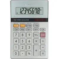 Sharp EL-330ER, Ficka, Finansiell, 8 siffror, 1 linjer, AC/Batteri, Grå