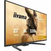 Iiyama G-MASTER Gold Phoenix GB2791QSU-B1 - LED-skärm - spel - 27 - 2560 x 1440 WQHD @ 320 Hz - Fast IPS - 350 cd/m² - 1000:1 - HDR10 - 0.6 ms - 2xHDMI, DisplayPort - högtalare - mattsvart