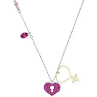 Swarovski Mine Vitality Youth Heart Hängsmycke Halsband Damhalsband Platinapolerad 5409469 Box (Random Color)