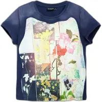 Desigual T-shirt mörkblå / blandade färger