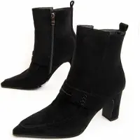Montevita Heel Ankle Boot Caria I Svart