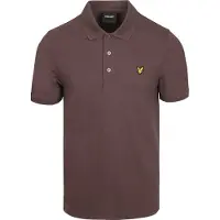 Lyle & Scott Bomullspolo - Brun