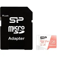 Silicon Power Microsdxc 128gb 10 V30 A1 Sd-kort