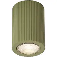 QAZQA Set med 4 retro takspotlights grön - Sprawl