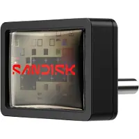 SanDisk Extreme Fit - USB flash-enhet - 128 GB - USB-C 3.2 Gen 1