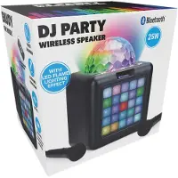 Sonstiges Trådlös karaokehögtalare med Bluetooth och LED-flame-effekt, 25W