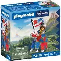 Playmobil Riddare - Riddarnas Kapten - 72119 - 16 Delar - - One Size - Leksaksfigur