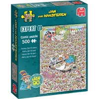 Jumbo Jan van Haasteren Expert - Hooray, Jan 90 years! Pussel 500 bitar
